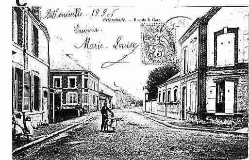 Ville de BETHENIVILLE Carte postale ancienne