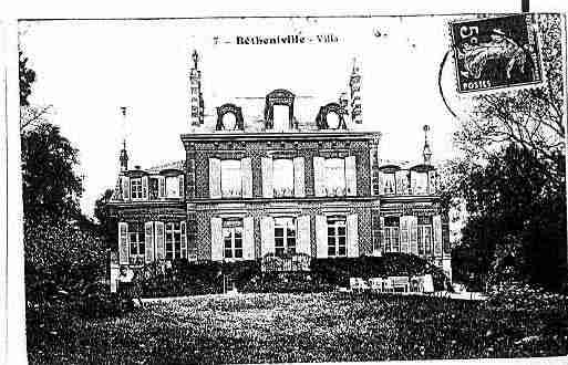 Ville de BETHENIVILLE Carte postale ancienne