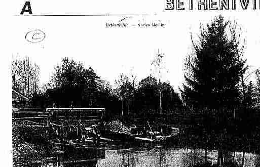Ville de BETHENIVILLE Carte postale ancienne Ville de BETHENIVILLE Carte postale ancienne