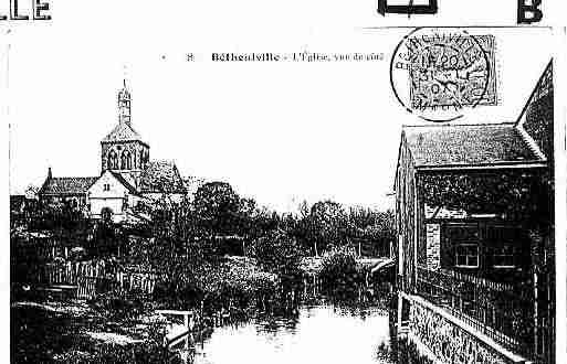 Ville de BETHENIVILLE Carte postale ancienne