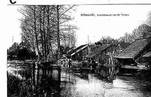 Ville de BETHENIVILLE Carte postale ancienne