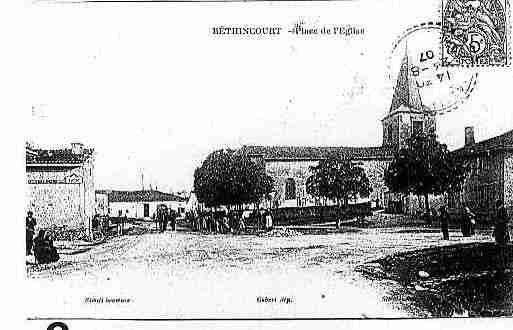 Ville de BETHINCOURT Carte postale ancienne