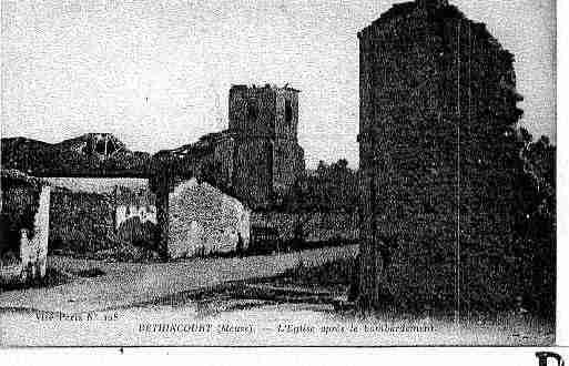 Ville de BETHINCOURT Carte postale ancienne