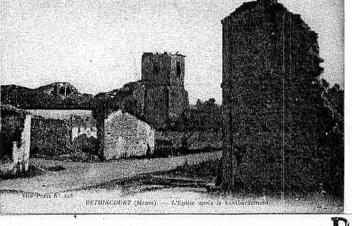 Ville de BETHINCOURT Carte postale ancienne