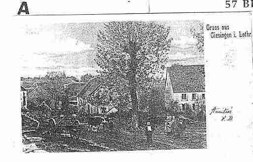 Ville de BETTVILLER Carte postale ancienne