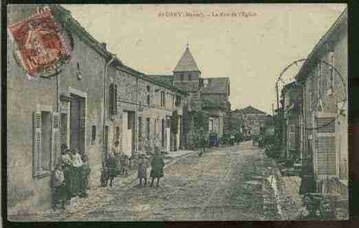 Ville de BEUREYSURSAULX Carte postale ancienne