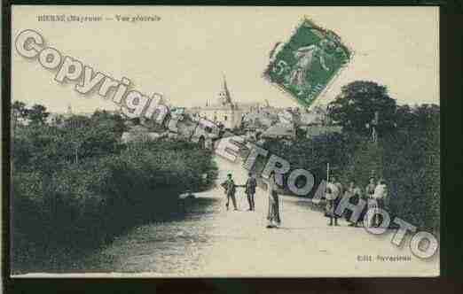 Ville de BIERNE Carte postale ancienne
