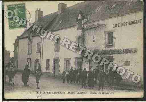 Ville de BILLIERS Carte postale ancienne