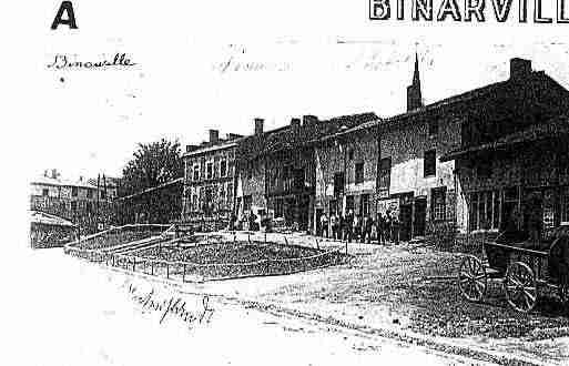 Ville de BINARVILLE Carte postale ancienne