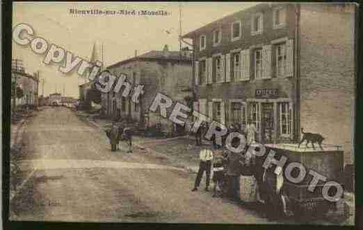 Ville de BIONVILLESURNIED Carte postale ancienne