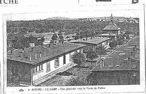 Ville de BITCHE Carte postale ancienne