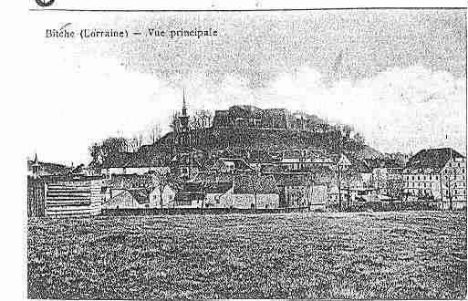 Ville de BITCHE Carte postale ancienne