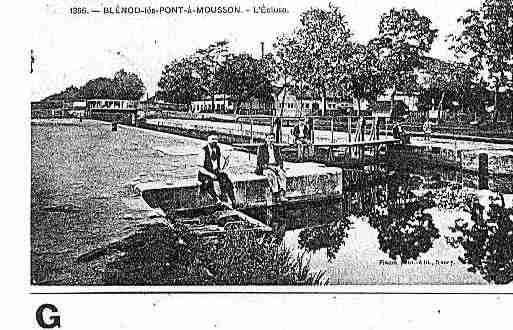 Ville de BLENODLESPONTAMOUSSON Carte postale ancienne