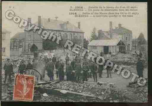 Ville de BLESME Carte postale ancienne