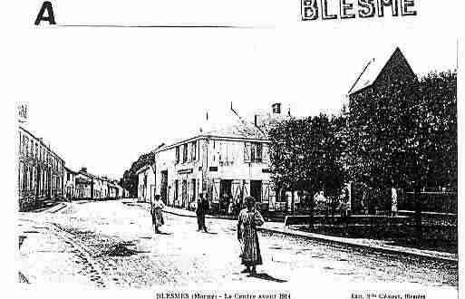 Ville de BLESME Carte postale ancienne