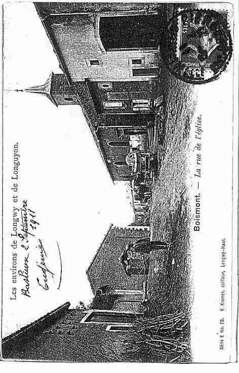 Ville de BOISMONT Carte postale ancienne Ville de BOISMONT Carte postale ancienne