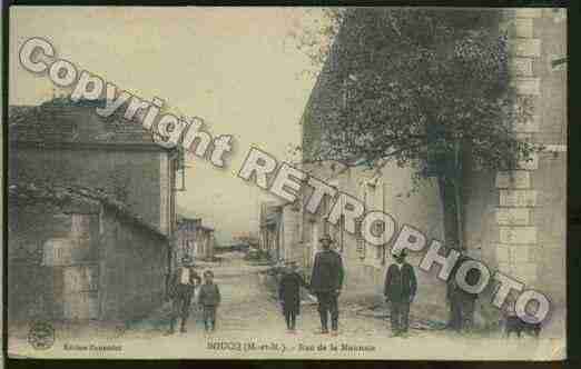 Ville de BOUCQ Carte postale ancienne