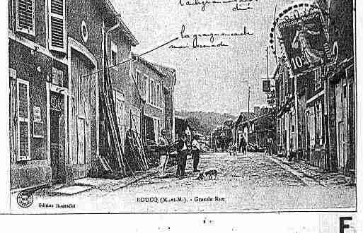 Ville de BOUCQ Carte postale ancienne