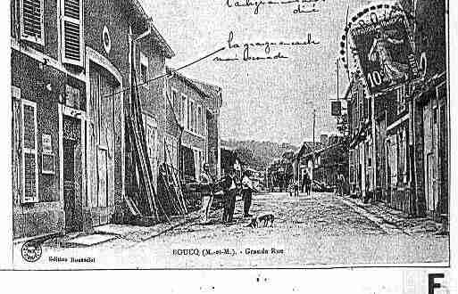 Ville de BOUCQ Carte postale ancienne