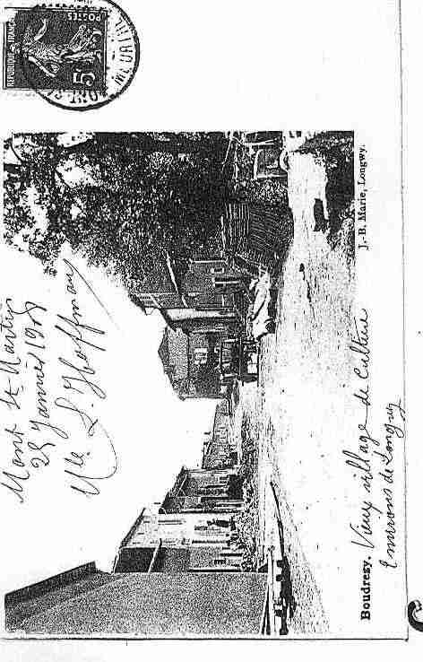 Ville de BOUDREZY Carte postale ancienne Ville de BOUDREZY Carte postale ancienne