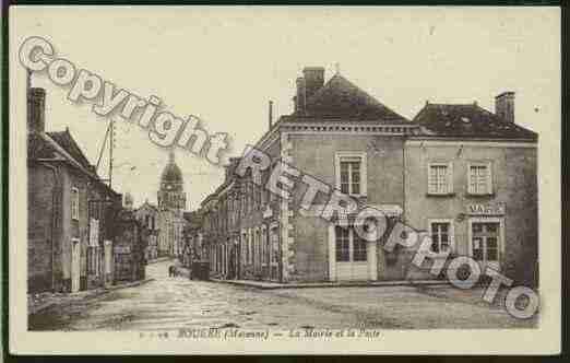 Ville de BOUERE Carte postale ancienne