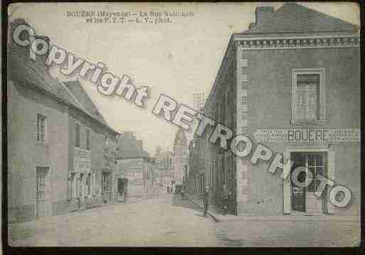 Ville de BOUERE Carte postale ancienne Ville de BOUERE Carte postale ancienne