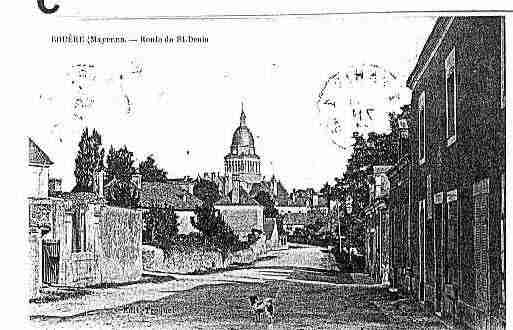 Ville de BOUERE Carte postale ancienne