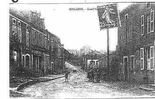 Ville de BOULANGE Carte postale ancienne