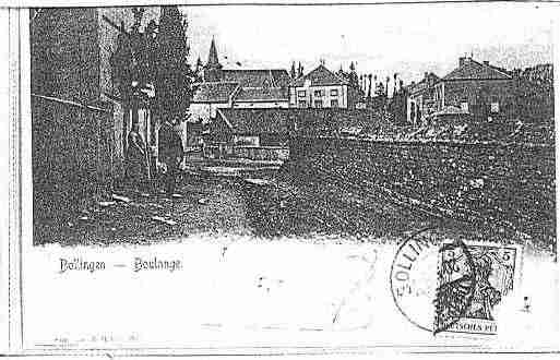 Ville de BOULANGE Carte postale ancienne
