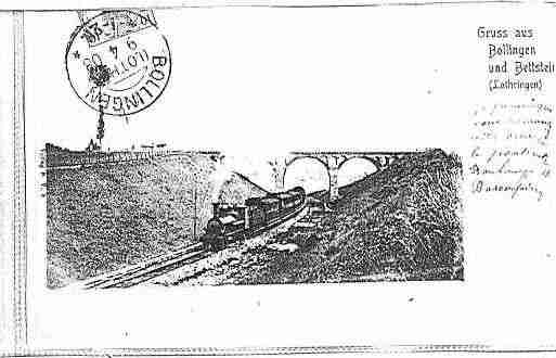 Ville de BOULANGE Carte postale ancienne
