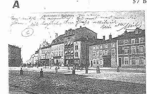Ville de BOULAYSURMOSELLE Carte postale ancienne