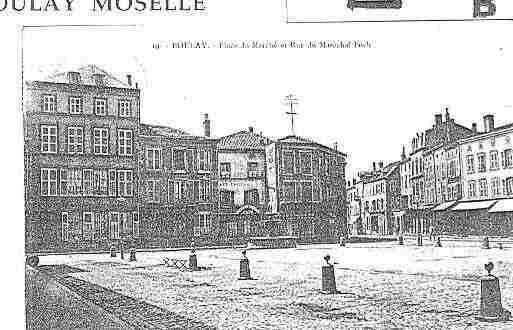 Ville de BOULAYSURMOSELLE Carte postale ancienne