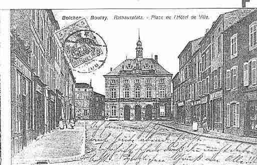 Ville de BOULAYSURMOSELLE Carte postale ancienne
