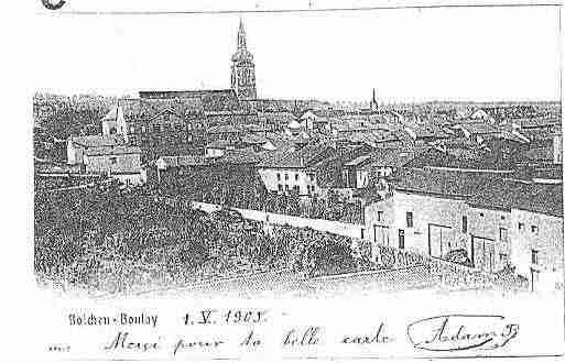 Ville de BOULAYSURMOSELLE Carte postale ancienne