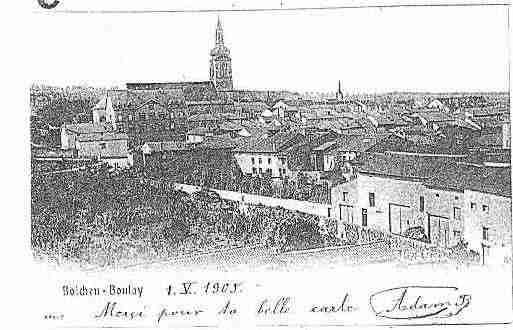 Ville de BOULAYSURMOSELLE Carte postale ancienne