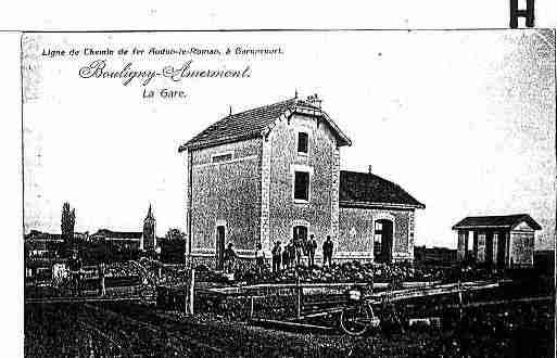 Ville de BOULIGNY Carte postale ancienne