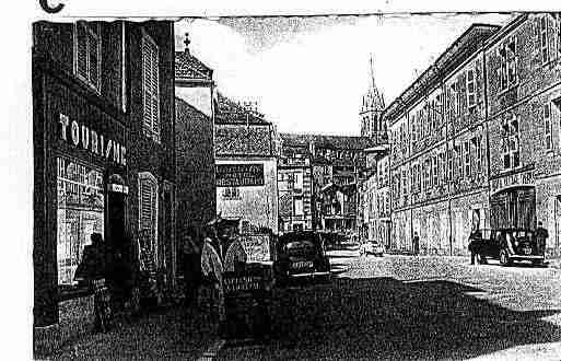 Ville de BOURBONNELESBAINS Carte postale ancienne