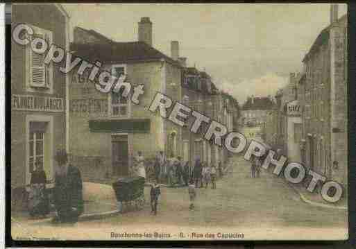 Ville de BOURBONNELESBAINS Carte postale ancienne