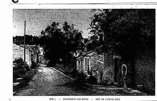 Ville de BOURBONNELESBAINS Carte postale ancienne