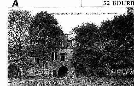 Ville de BOURBONNELESBAINS Carte postale ancienne
