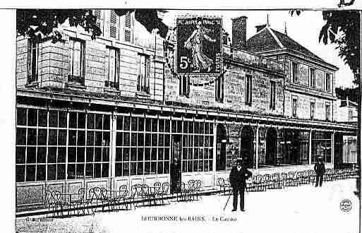 Ville de BOURBONNELESBAINS Carte postale ancienne
