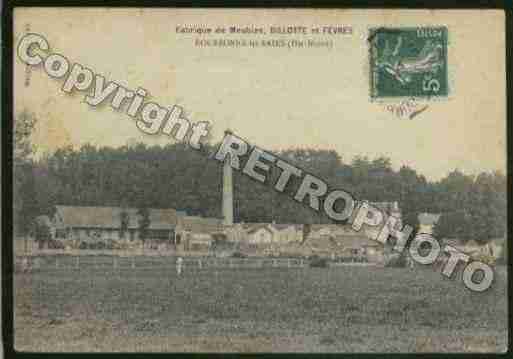 Ville de BOURBONNELESBAINS Carte postale ancienne