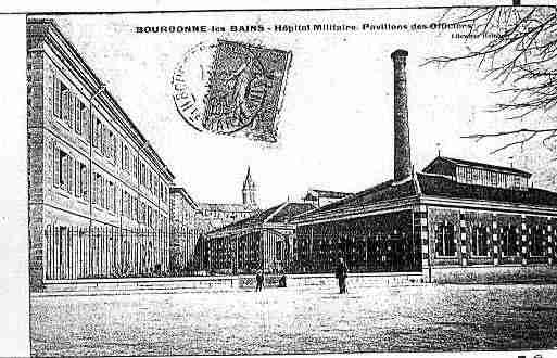 Ville de BOURBONNELESBAINS Carte postale ancienne