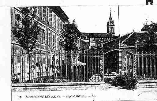Ville de BOURBONNELESBAINS Carte postale ancienne