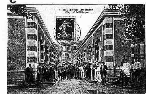 Ville de BOURBONNELESBAINS Carte postale ancienne