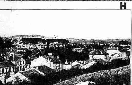 Ville de BOURBONNELESBAINS Carte postale ancienne