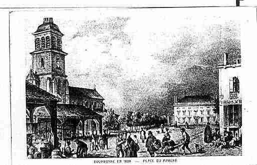 Ville de BOURBONNELESBAINS Carte postale ancienne
