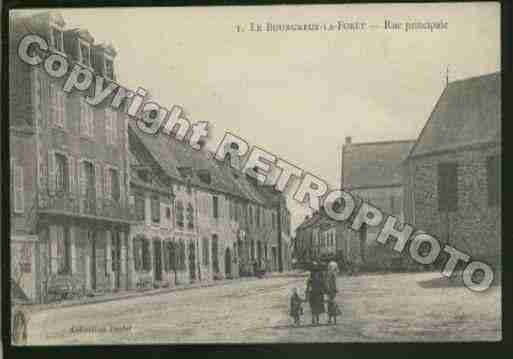 Ville de BOURGNEUFLAFORET Carte postale ancienne