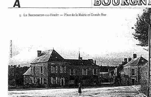 Ville de BOURGNEUFLAFORET Carte postale ancienne