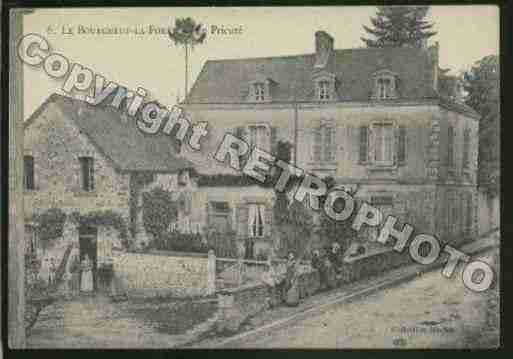 Ville de BOURGNEUFLAFORET Carte postale ancienne